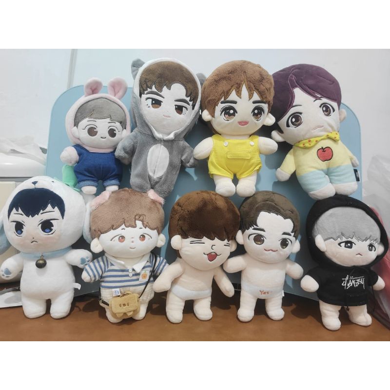 Boneka OPPA BTS, EXO, NU'EST, WANNA ONE, NCT