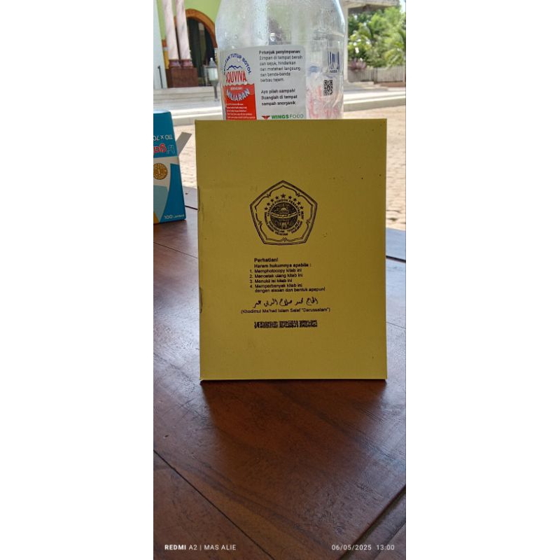 kitab jawahirus saniyah ukuran Saku