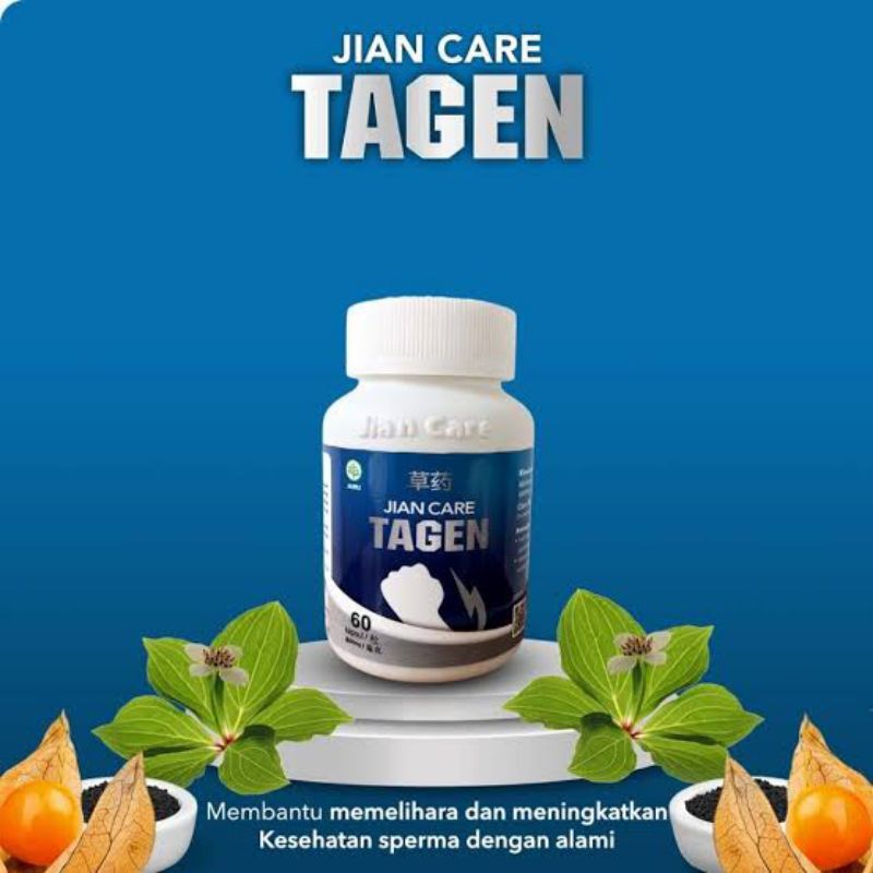 TAGEN JIANCARE ORIGINAL ASLI MENGATASIPADA PRIA HERBAL BPOM -1 BOTOL
