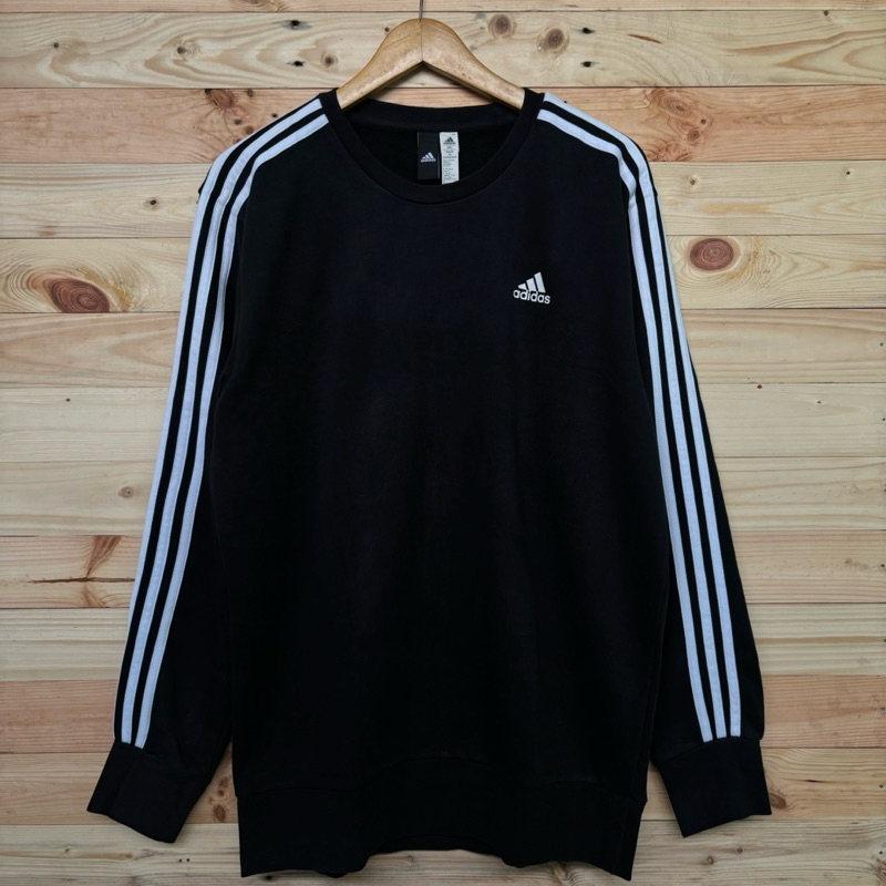 Crewneck Hoodie Adidas Essentials Originals - Second Very Good Condition Untuk Pria & Wanita