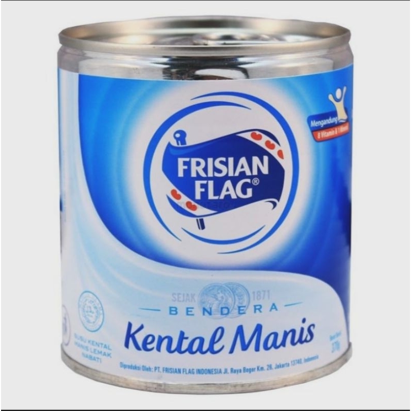 

Frisian Flag Susu Kental Manis Kaleng 370g