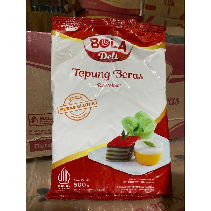 

Tepung Beras BOLA DELI 500 Gr