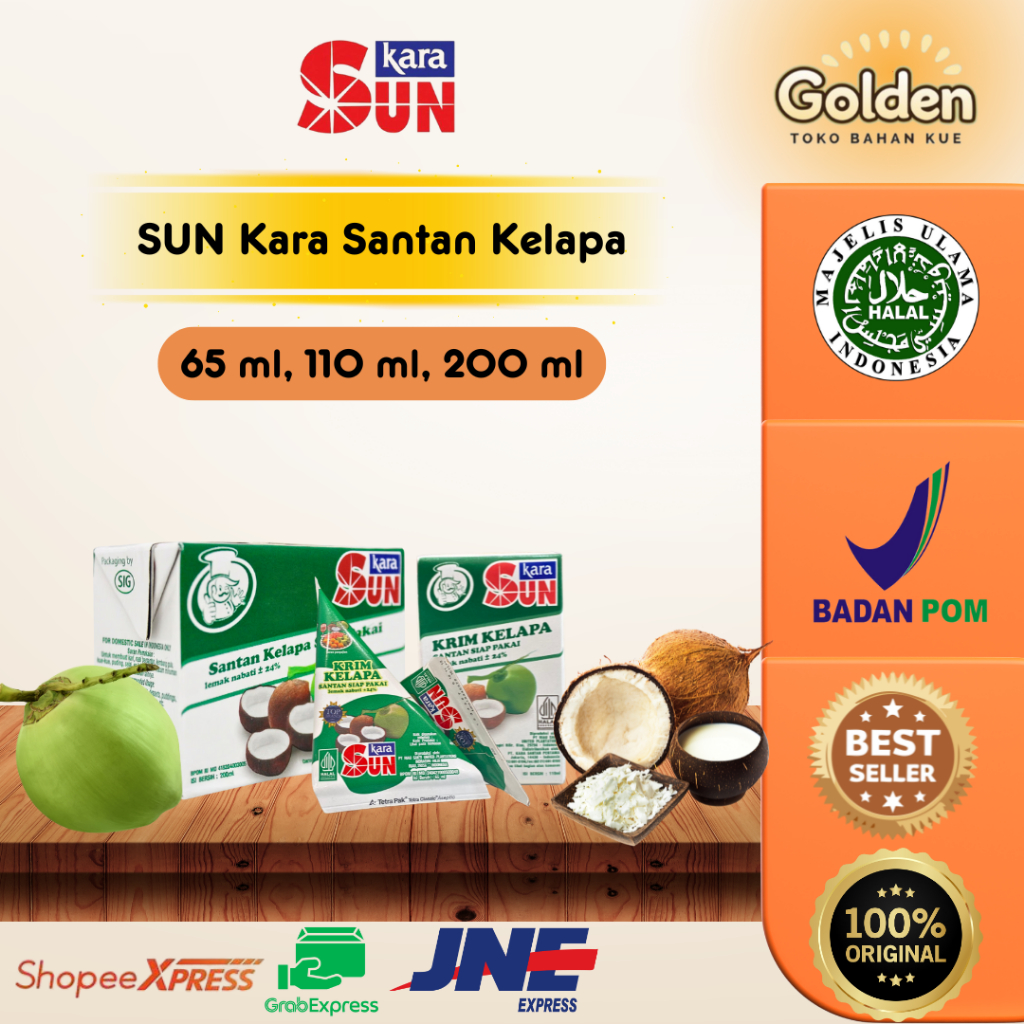 

SUN Kara Santan Kelapa 65 ml - 110 ml - 200 ml