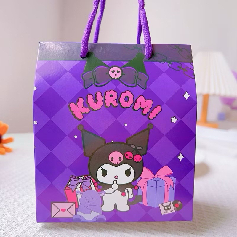 

NEW PAPERBAG SANRIO TAS HAMPERS SOUVENIR GOODIE BAG KUROMI CINNAMONROLL MELODY