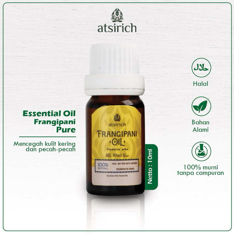 Minyak Atsiri Aroma Terapi Frangipani 10ml Essential Oil Bunga Kamboja Pure Halal Natural Therapeuti