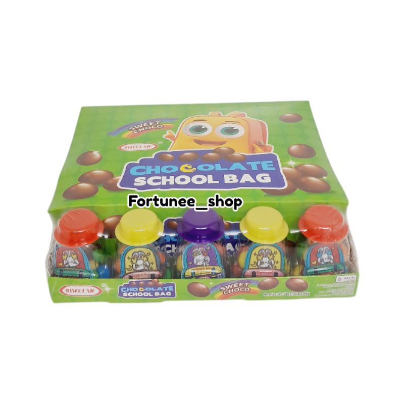 

Sweet Me Chocolate School Bag isi 30 / Coklat Butir Kemasan Tas Sekolah