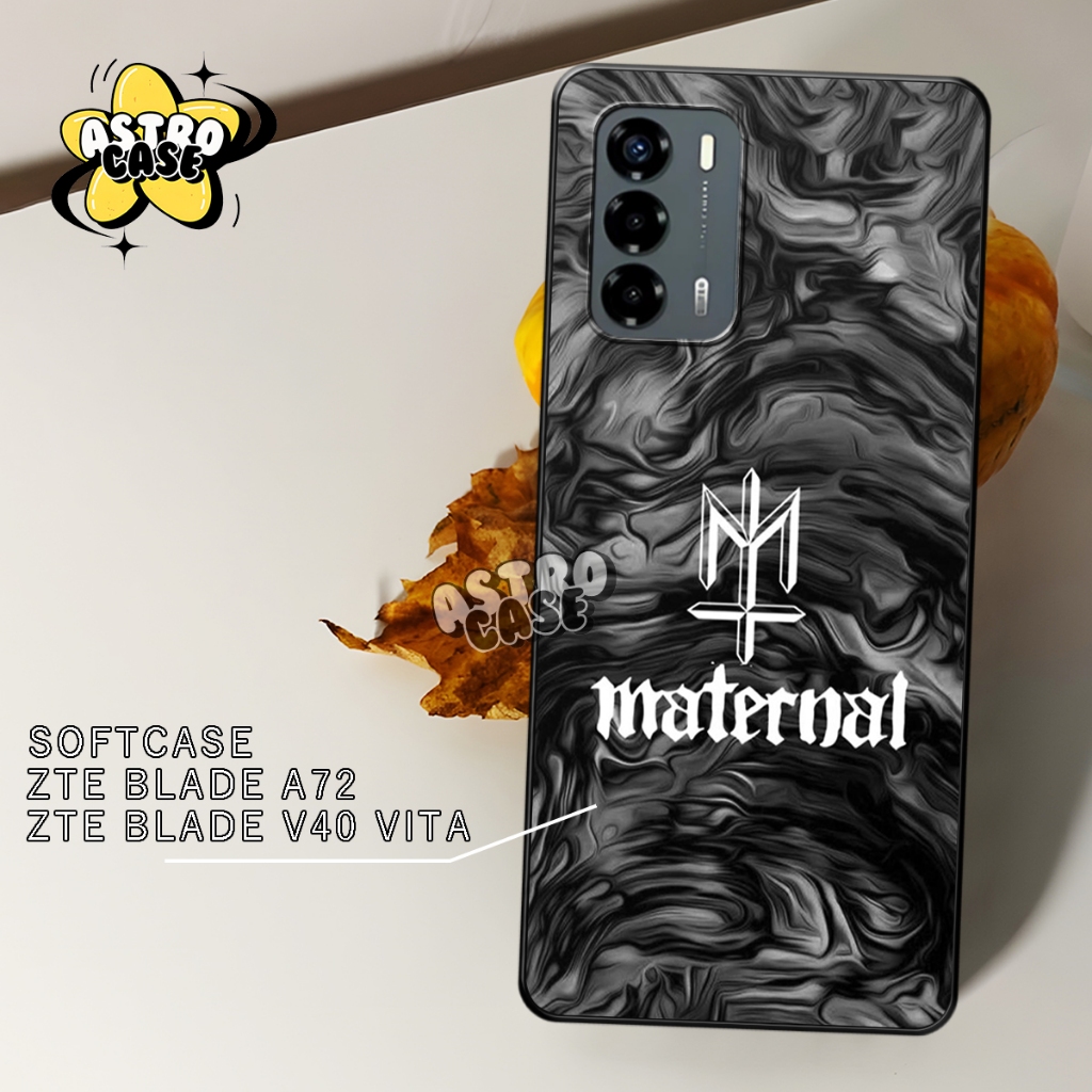Case V40 Vita - Cassing ZTE Blade V40 Vita / ZTE Blade A72 New Motif Maternal - Softcase Motif Keren