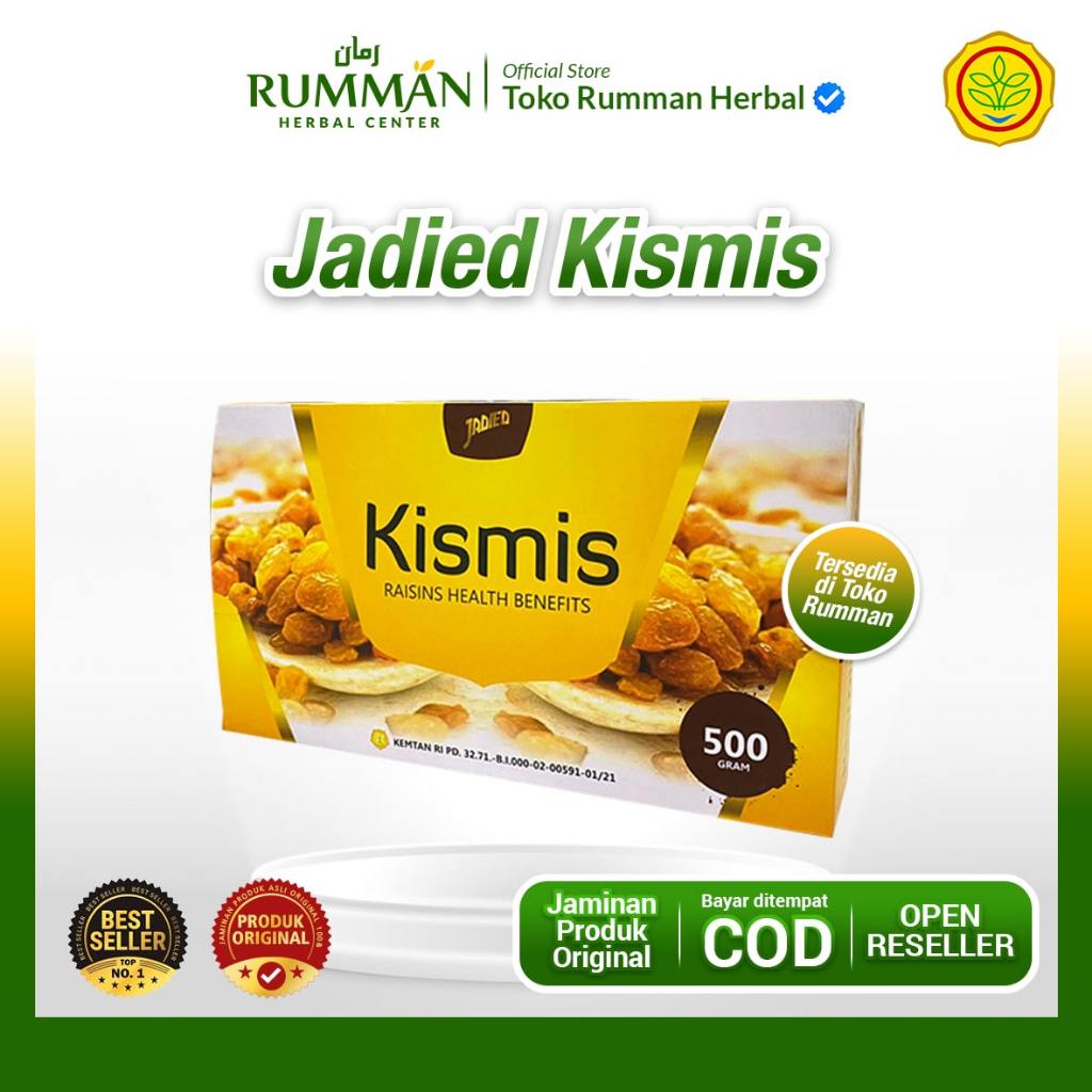 

Jadied Kismis Mutiara ( Manis ) 500gr