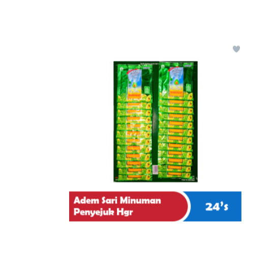 

ADEM SARI MINUMAN PENYEJUK 24'S HGR
