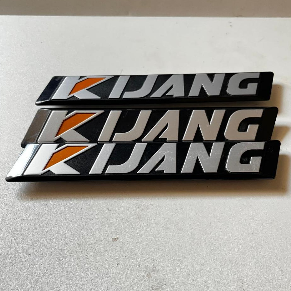 Emblem Logo Tulisan Kijang Super Toyota Mobil - Car Car