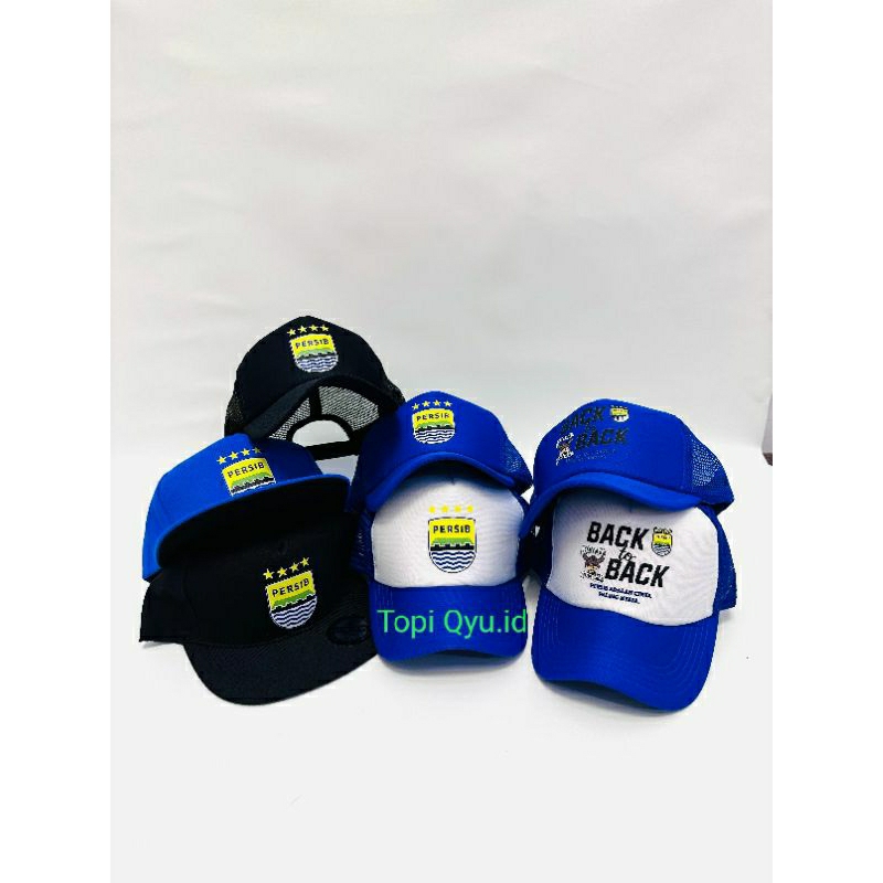Topi Persib syal  aksesoris persib Hattrick Bintang 5