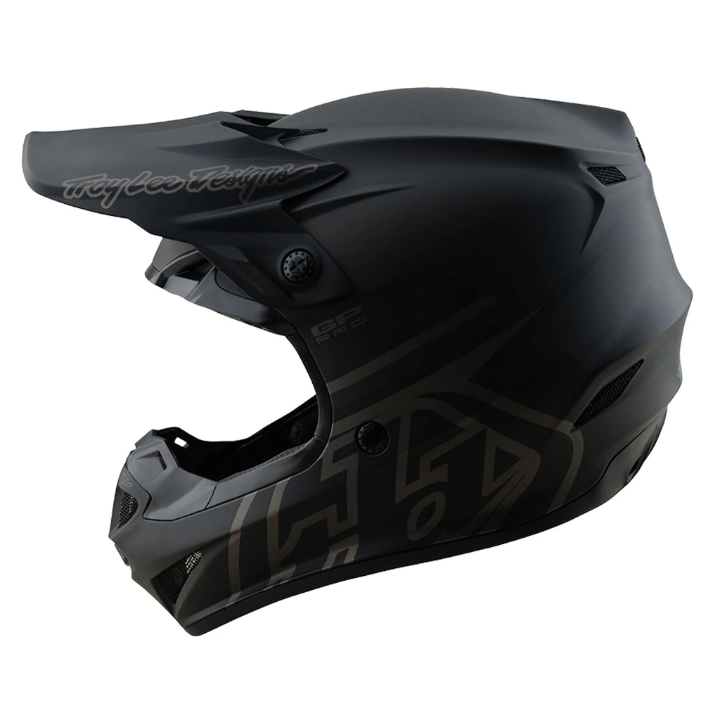 Helm TLD GP PRO Mono Black Helmet TLD GP Mono Pro Black Original