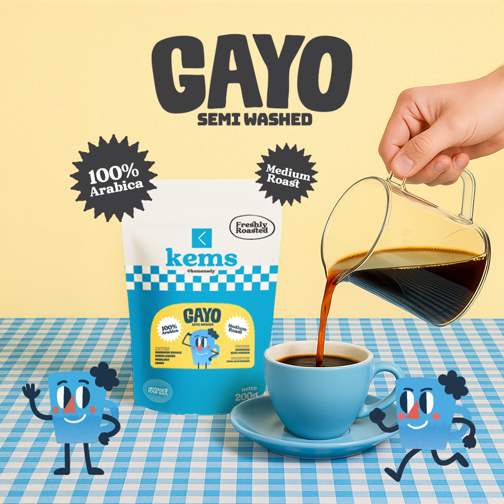 

Kopi Arabika Aceh Gayo / Gayo Arabica Coffee 200gr - Biji Kopi