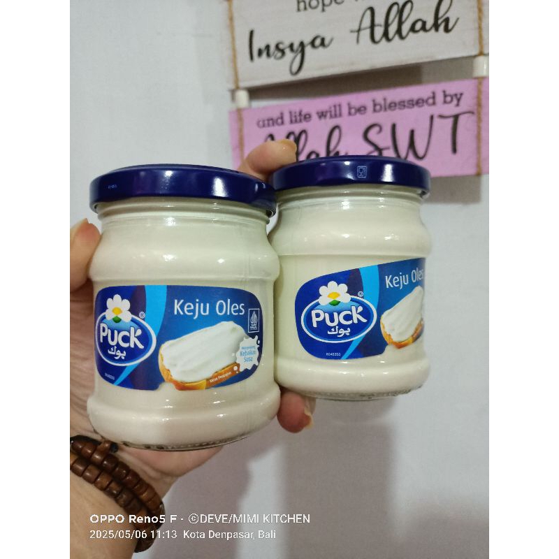 

Puck Cream Cheese 140gr keju oles