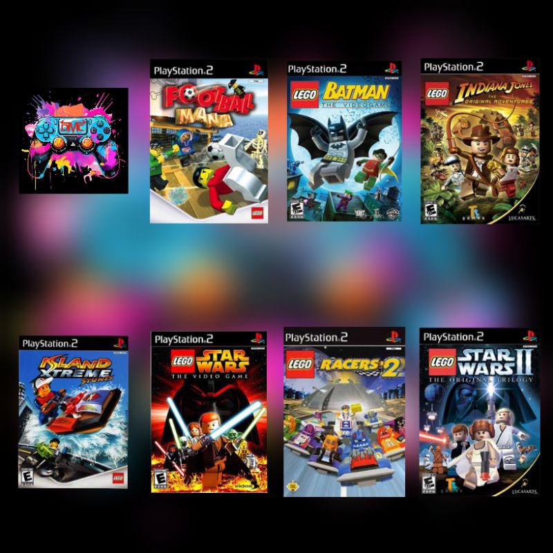 KASET PS2 LEGO FAT DAN SLIM