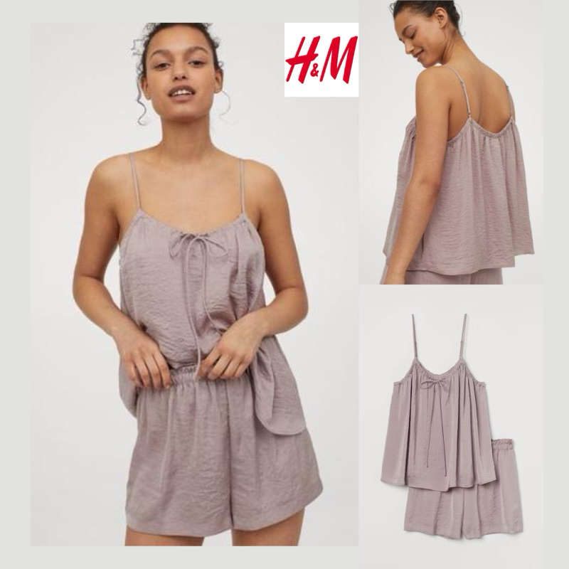 HM H*M Cami Set Pajamas (set BAJU + CELANA)