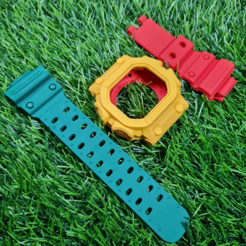 BNB BEZEL N STRAP GSHOCK G-SHOCK GX56 GX-56 RASTA