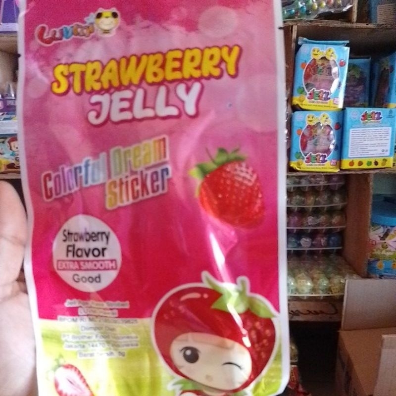 

JELLY SURPRISE STICKER BIJIAN/PER PCS