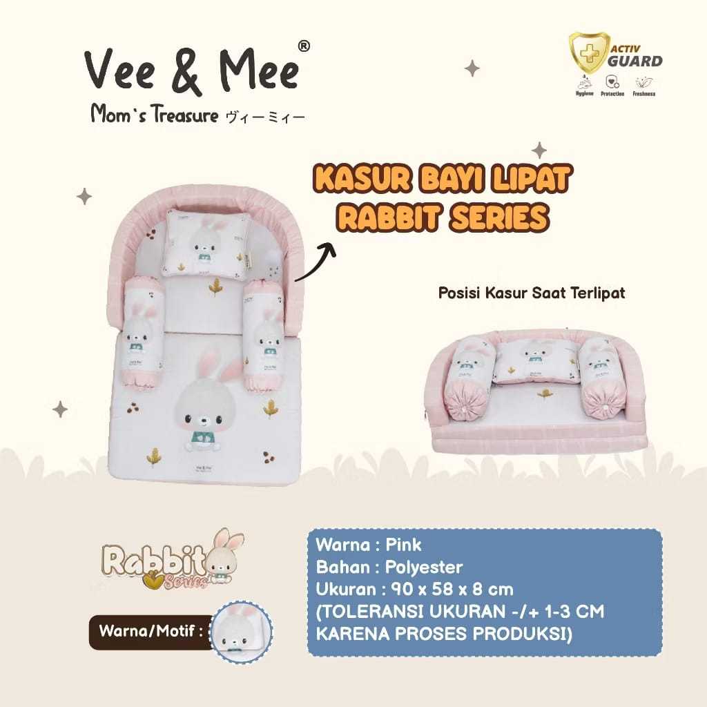 Vee & Mee Kasur Bayi Lipat