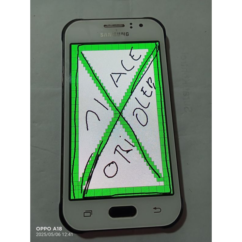 LCD Touchscreen Samsung j1 ace ORI normal