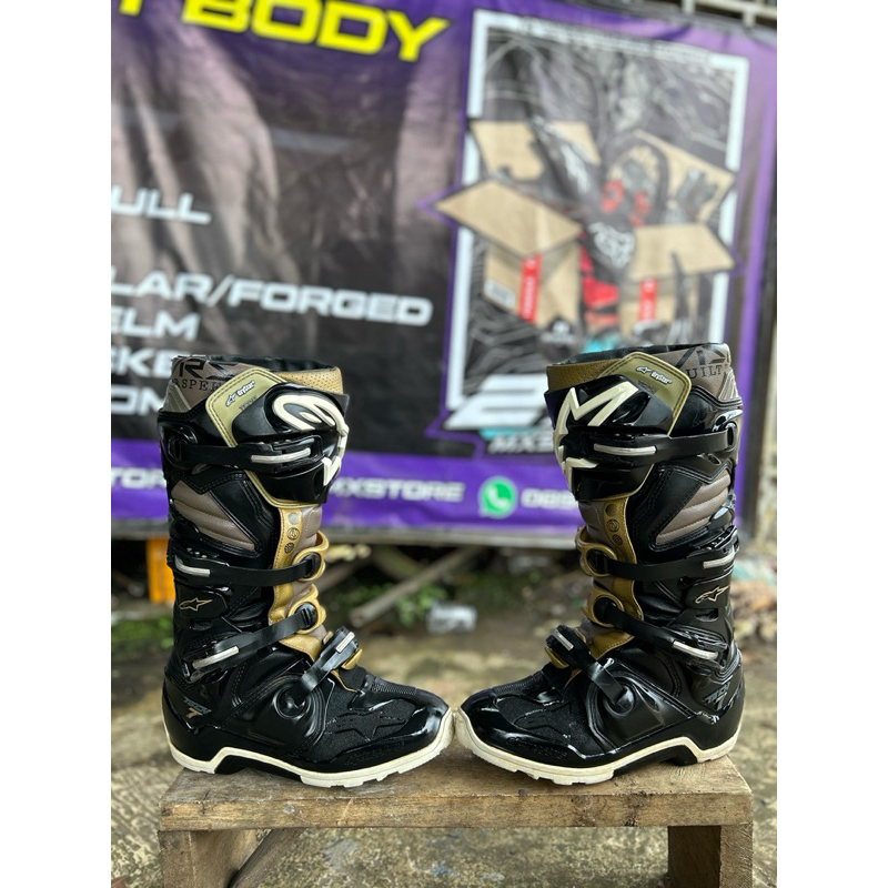 alpinestar tech7 enduro gold