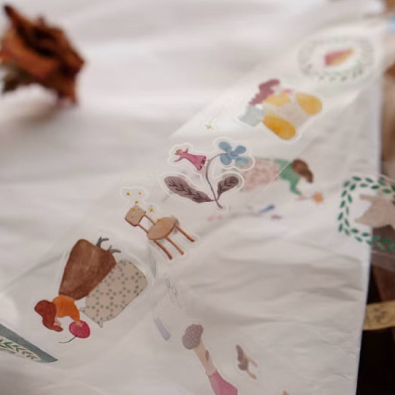 

[Sample per loop] Ivy Snow PET Tape - a lovely day . daydream . the forest kictchen