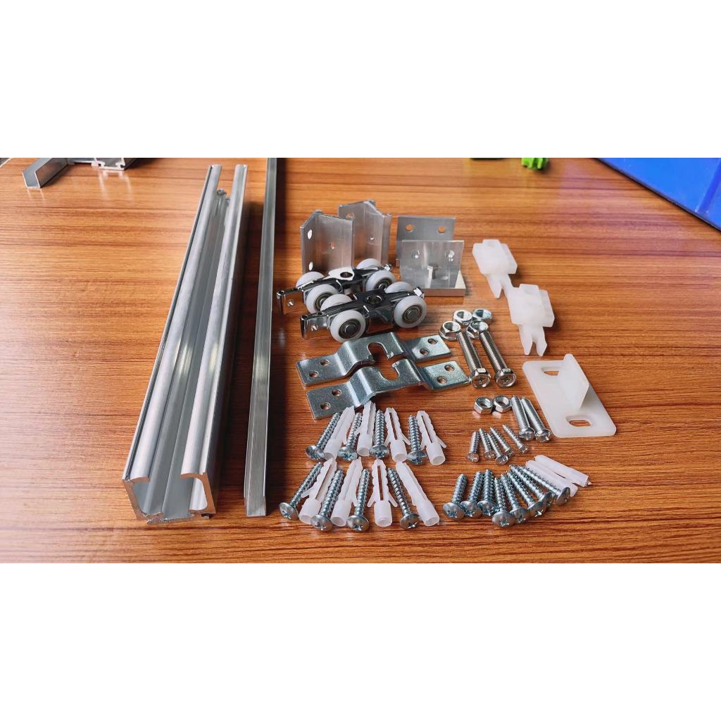 TYR Rel Pintu Slidding2,4M/1.8M/3.M/Geser gantung DELILE/Rel Pintu/rel pintu geser kayu/pintu geser