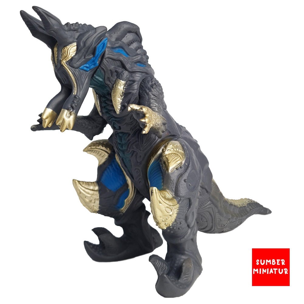 Figure Monster Ultraman Kaiju Megalothor Bahan Karet Vinil 17 cm