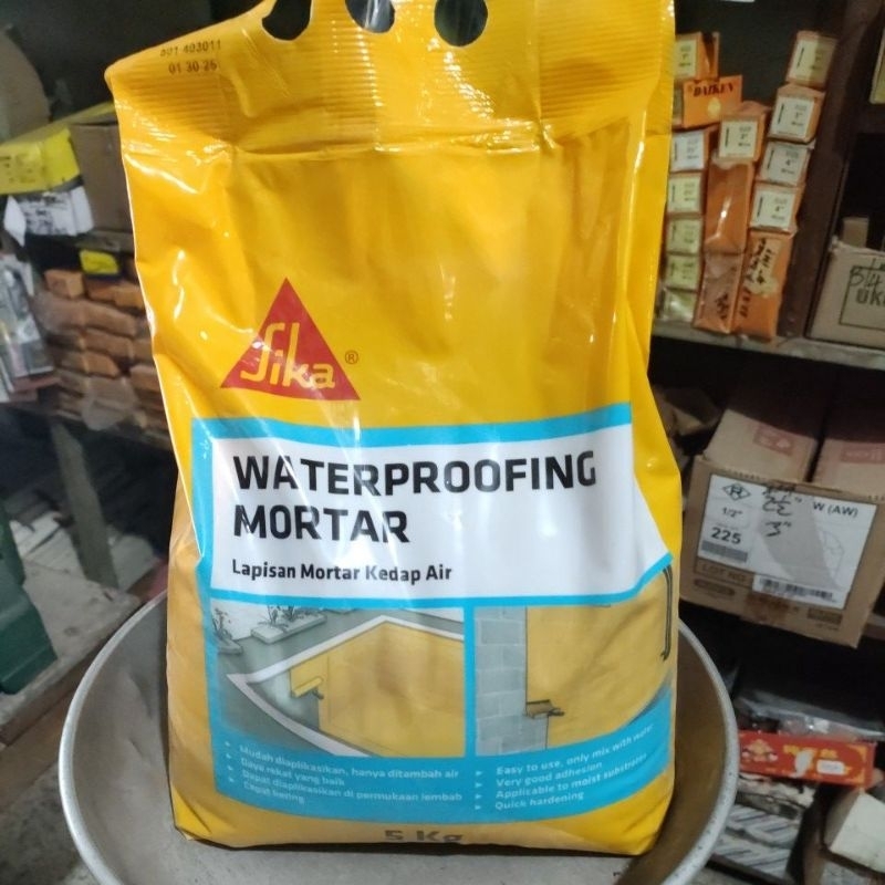 sika waterproofing mortar 5kg