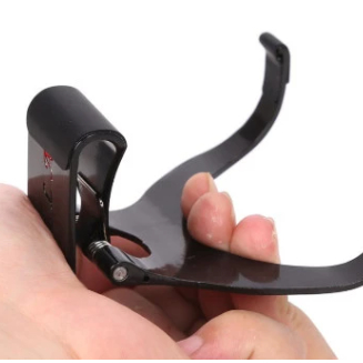 FDA Portable Erhu Holder Erhu Waist Support Musical Instrument Accessories Black