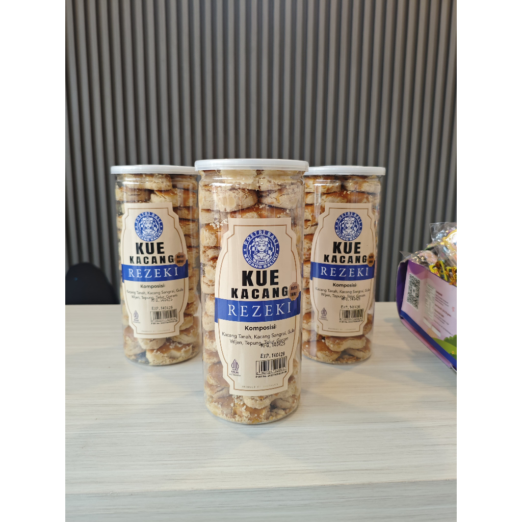 

Kue Kacang Rezeki Premium Poetri Bali 500 Gram - Rasa Mantap