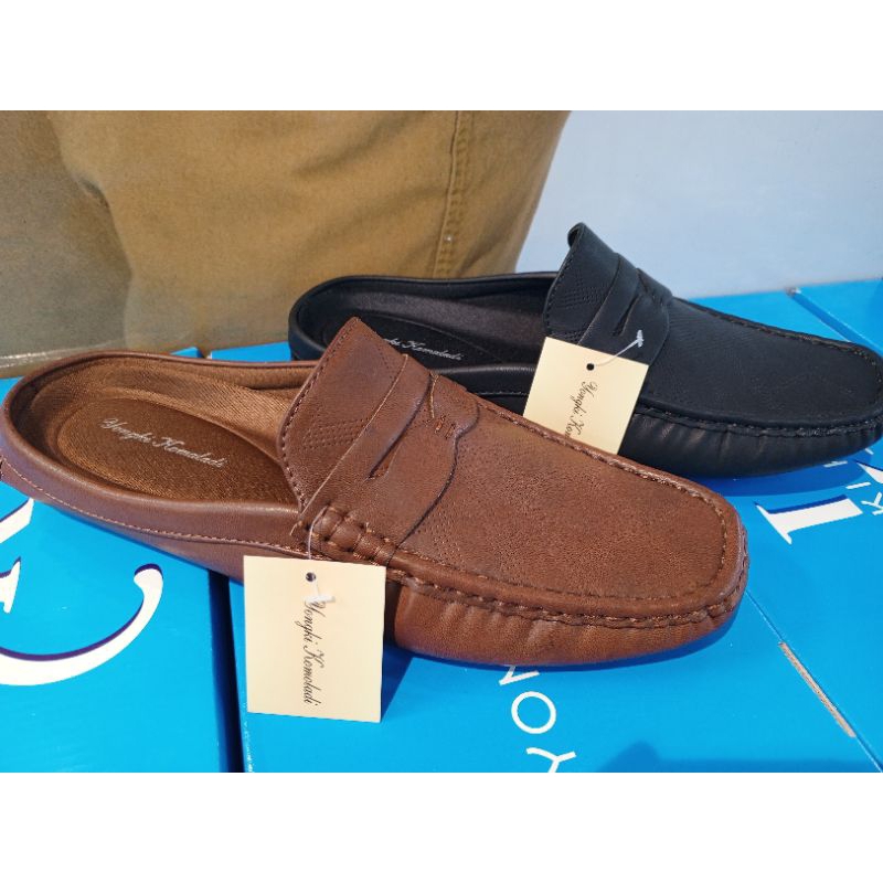 Sepatu moccasin pria (Bustong) Yongki Komaladi