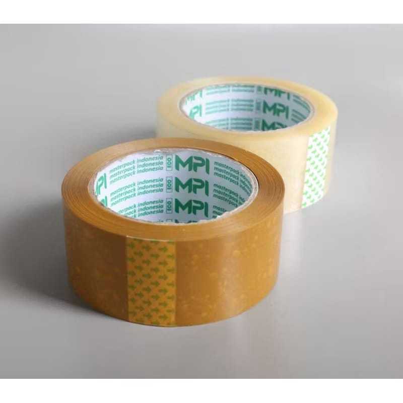 

(harga 1pc) Lakban opp bening dan coklat 45mm x 80yard lakban tidak mudah putus premium