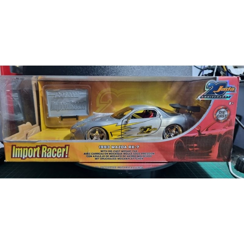 Jada Toys Skala 1:24 Mazda RX-7 Anniversary 20