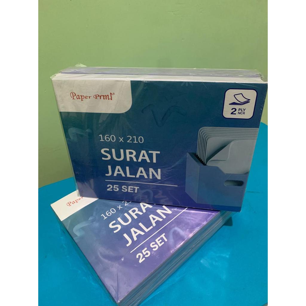

PAPERPRYNS Surat Jalan 160 x 210 mm – 2 PLY - NCR (25 SET) 1 Pack 10 buku