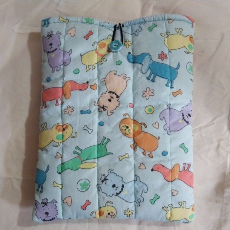 

BOOK SLEEVE / POUCH UNTUK BUKU - DOG CARTOON (READY STOCK)