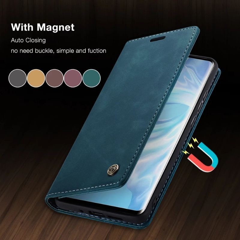 REALME C35 / C31 / C30 / C20 / C17 / C15 / C12 FLIP COVER MAGNETIC CASEME LEATHER CASE MAGNET WALLET
