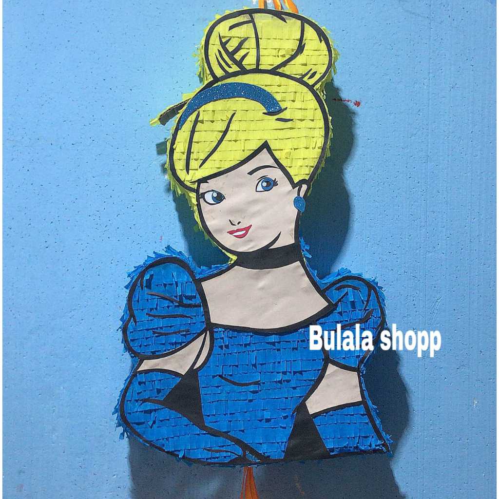 Pinata Pukul/Pinata Tarik Karakter Ulang Tahun Motif Princess Cinderella