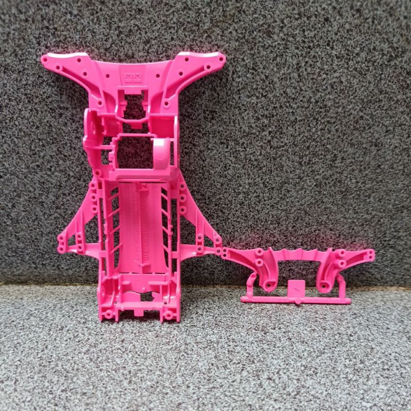 Tamiya Chassis FM-A + Akar (ABS) - pink