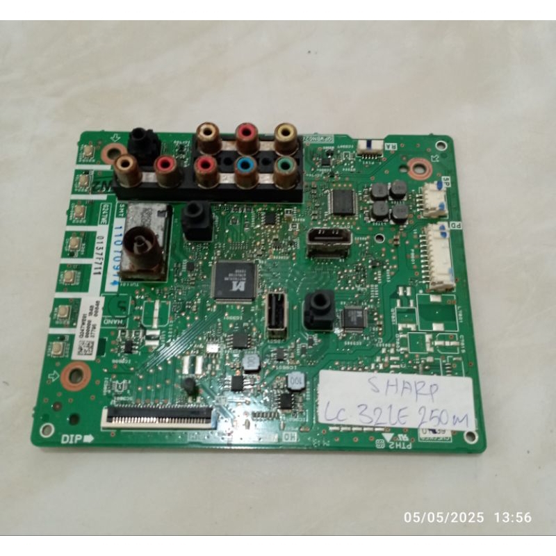 MB MOBO MAINBOARD MODULE MESIN TV SHARP LC.32LE250M (MB SP32)