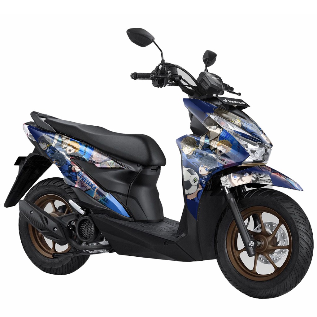 Stiker Beat Full body Decal Beat Karbu FI POP Deluxe Street New 2024 Decal Anime - Bluelock