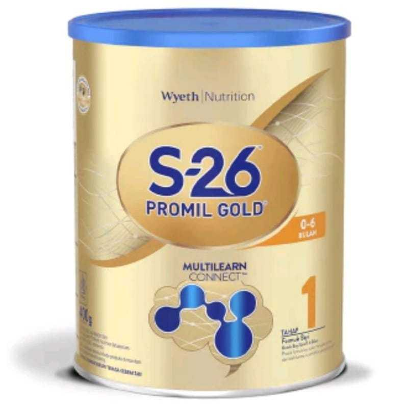 S-26 Promil Gold Tahap 1 ( 0-6 BULAN ) 400 gr | S-26 Promil GOLD Tahap 2 ( 6-12 BULAN) 400 gr