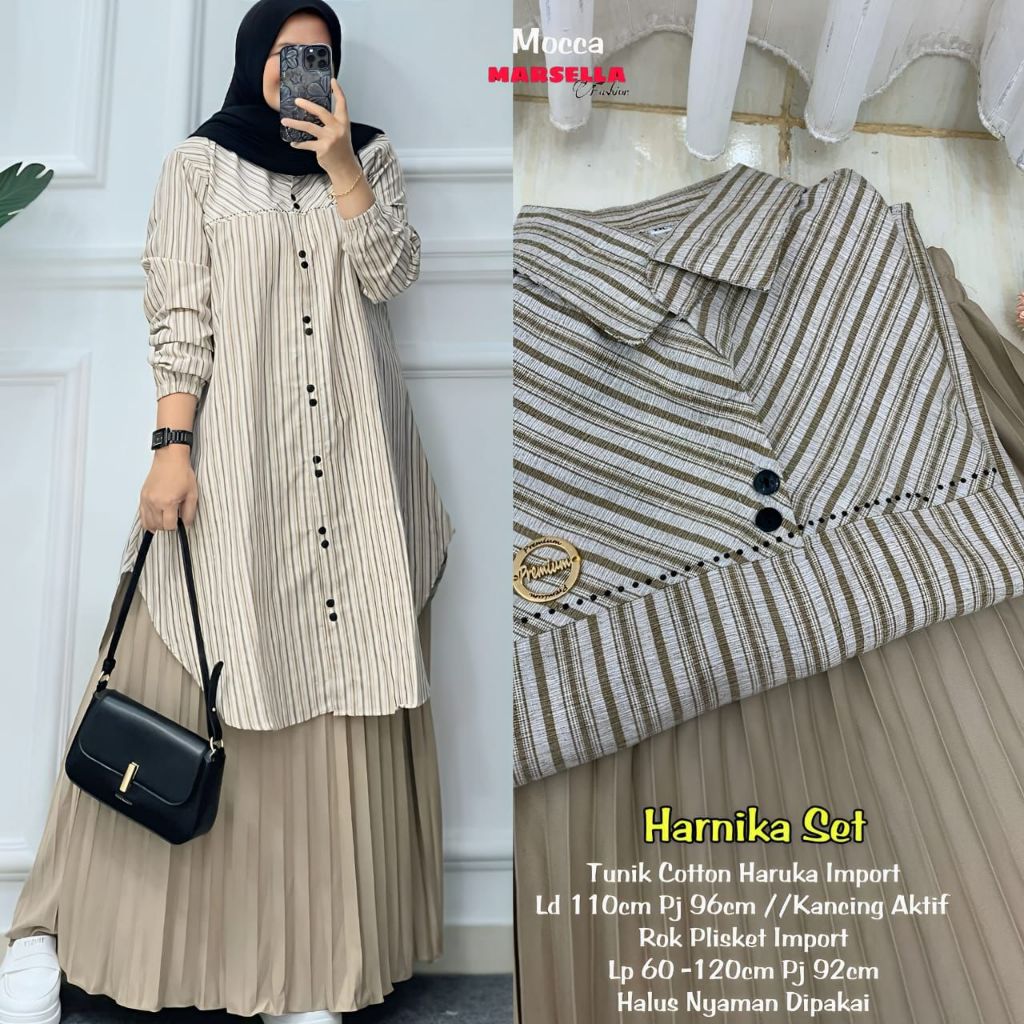 HARNIKA SET ORI MARSELLA FASHION