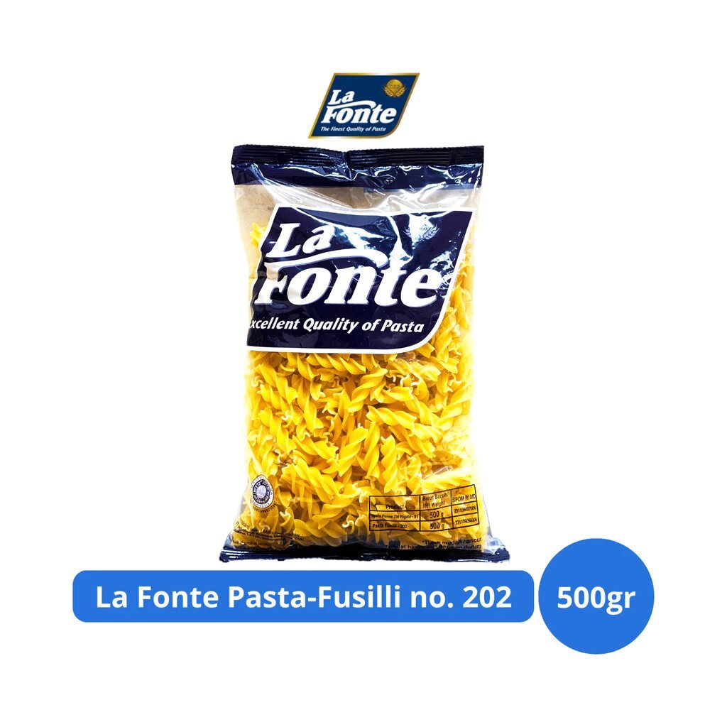 

La Fonte Pasta Fusilli 500gr HALAL