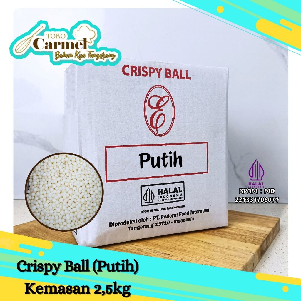 Elmer Crispy Ball 2,5kg - Choco Caviar / Topping Donat 5