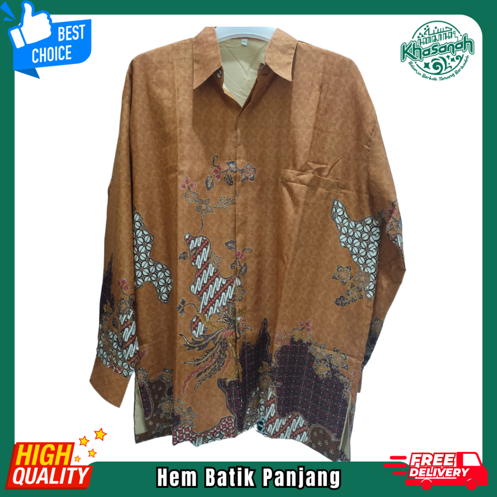 Hem Batik Panjang Laki-laki dewasa
