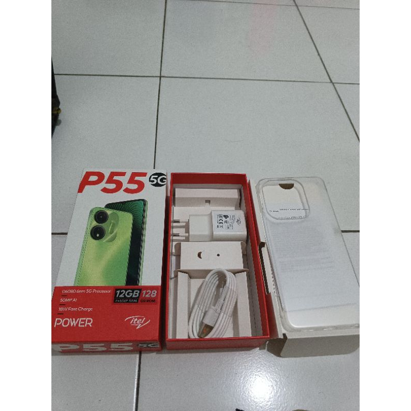ITEL P55 5G 6/128 GREEN SECOND