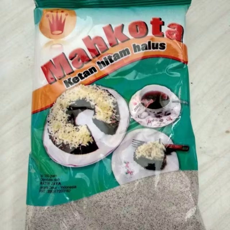 

Tepung Ketan hitam merk mahkota 250g