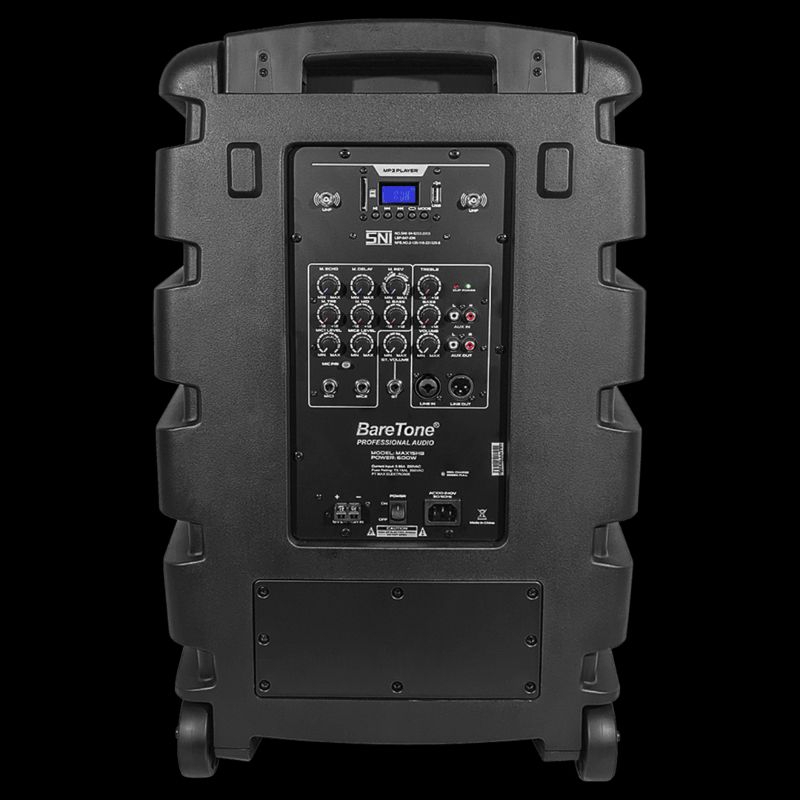 BARETONE MAX12HB | SPEAKER PORTABLE | SPEAKER BLUETOOTH | max 12 NB