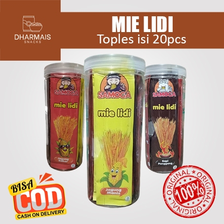 

Mie Lidi 1000an Murah – Mix Rasa Gurih Renyah | Snack Viral Gratis Toples - DHARMAIS SNACK